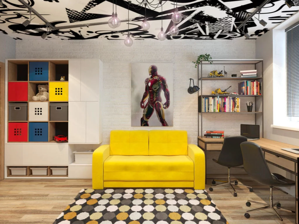 Jak stworzyć przytulny pokój dla dziecka loft 2