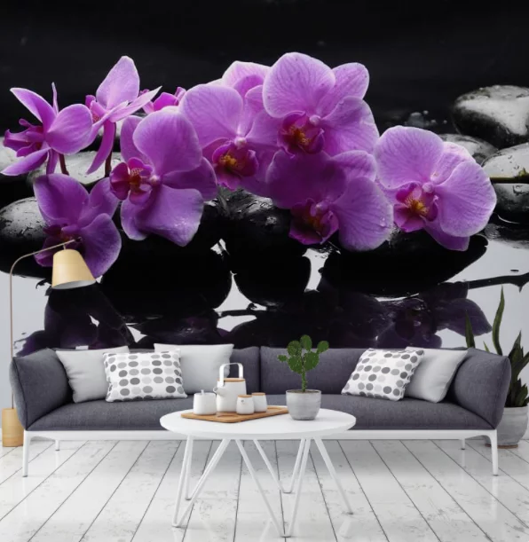 Fototapeta orchidea: jeden z najpiękniejszych kwiatów na twojej ścianie orchidea (2)