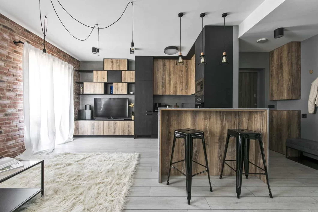Tapeta, imitująca cegłę, uzupełni wystrój w stylu loft